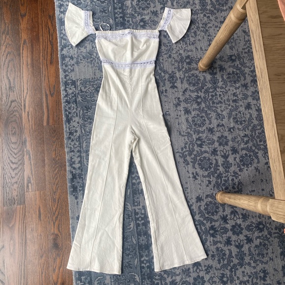 Stone Cold Fox Pants - Stone Cold Fox Cream Jumpsuit
